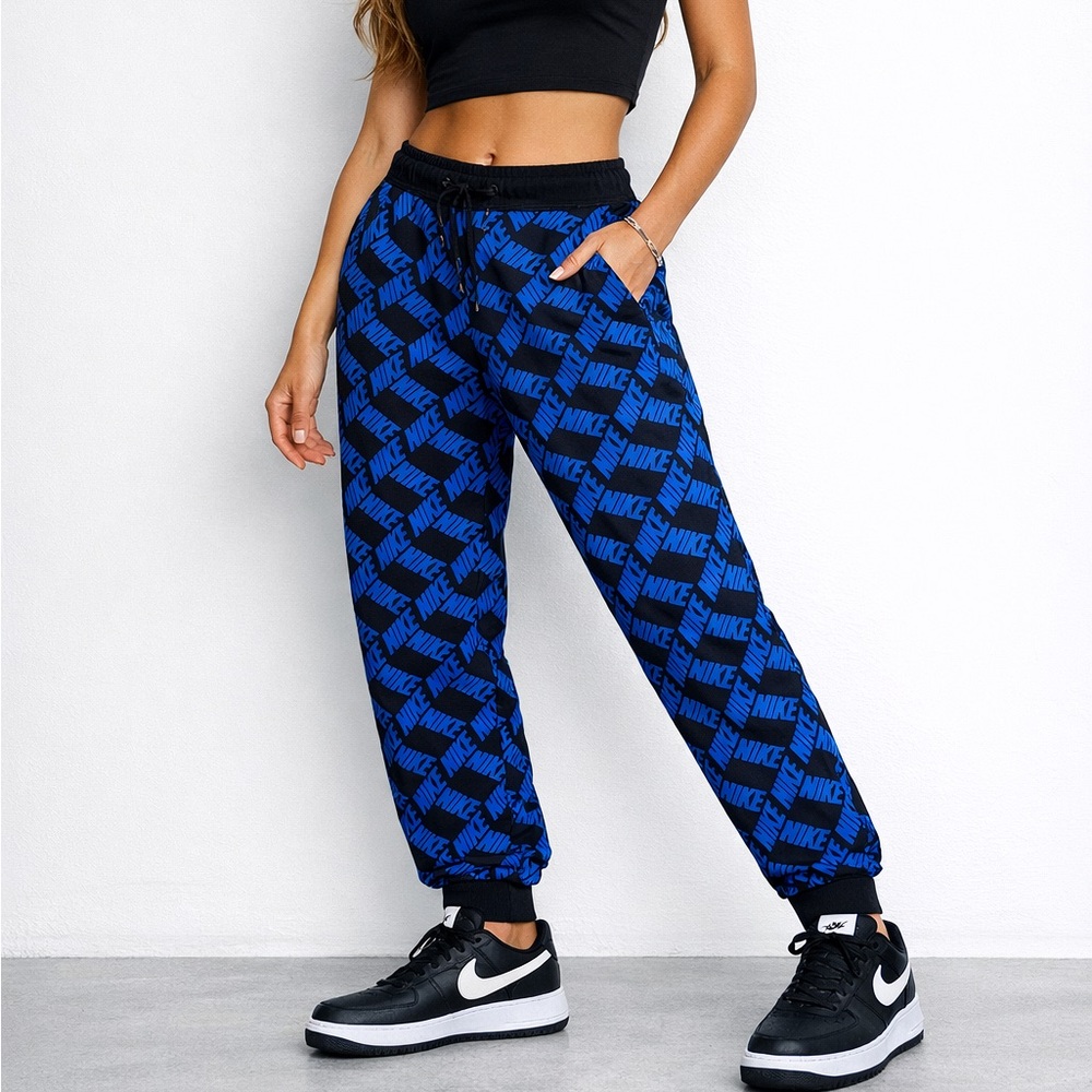 Nike All Over Logo Print Jogger Sweatpants